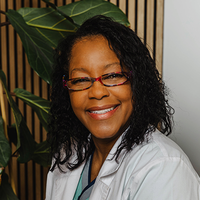 Professional headshot of chiropractor, Dr. Tracey Jones D.C.